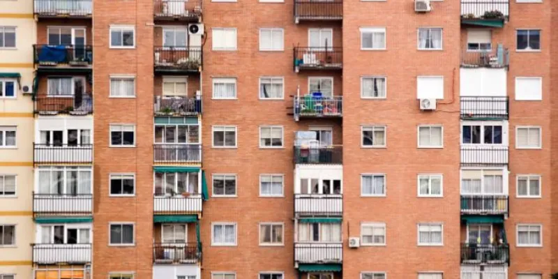 Bloque de apartamentos. 