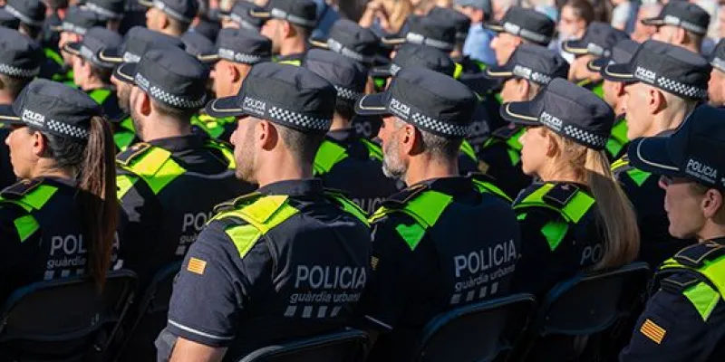 Agentes de la Guardia Urbana de Barcelona 