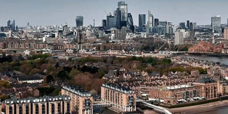 Vistas de la ciudad de Londres