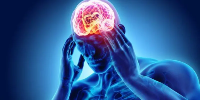 Persona con migraña