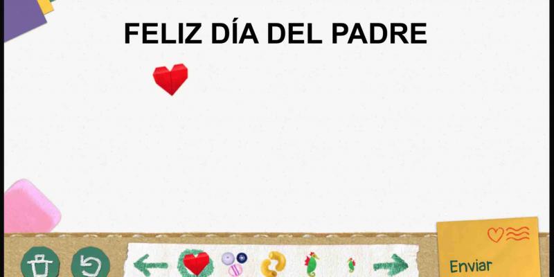 Google te invita a celebrar el Día del Padre con su doodle