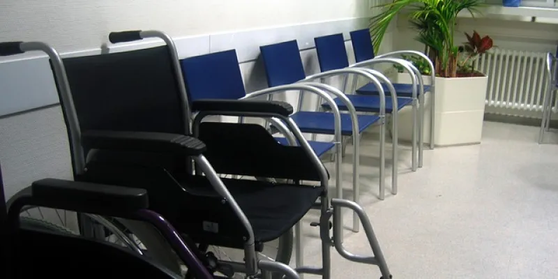 Sillas en una sala de espera