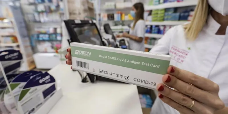 La venta de test de antígenos disminuye por cuarta semana consecutiva
