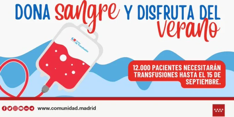 Cartel Campaña donación de sangre