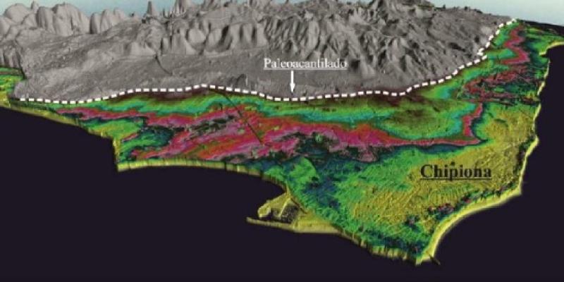 Un mapa de Doñana en el pasado