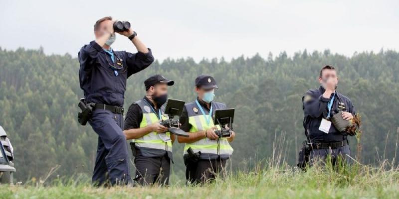 Sistema antidrones en activo manejado por los Cuerpos y Fuerzas de Seguridad del Estado