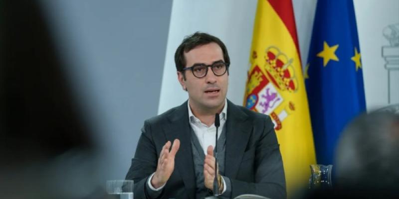 El ministro de Economía, Comercio y Empresa, Carlos Cuerpo, durante una rueda de prensa posterior al Consejo de Ministros