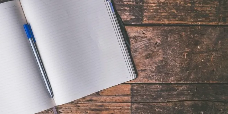 Cuaderno en blanco
