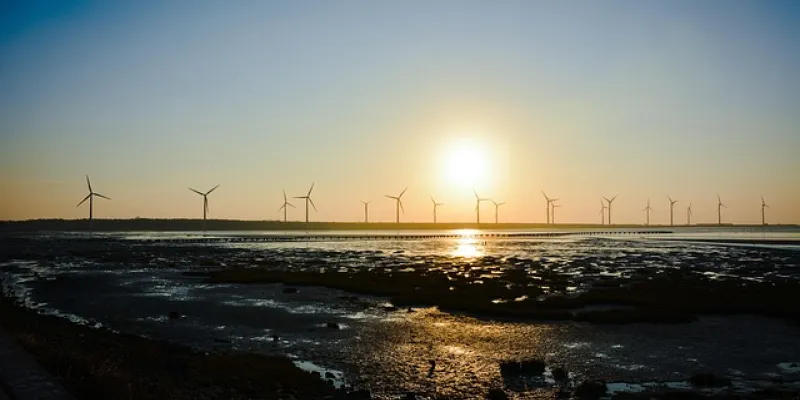 Imagen de Atardecer, Molino y Naturaleza.