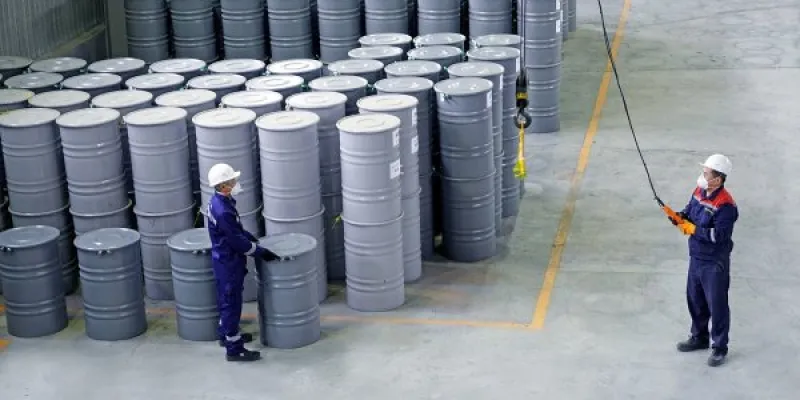 Instalaciones de Kazatomprom de uranio.
