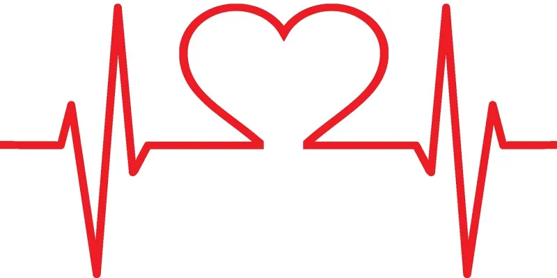 Dibujo de un corazón representando las enfermedades cardiovasculares