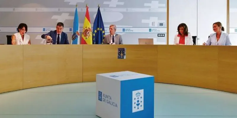 Reunión de la Xunta de Galicia para la inversión