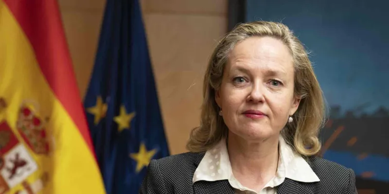 La vicepresidenta tercera del Gobierno, Nadia Calviño. Europa Press