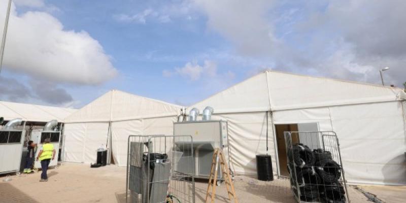 Así serán los espacios para los migrantes que pasen por Baleares