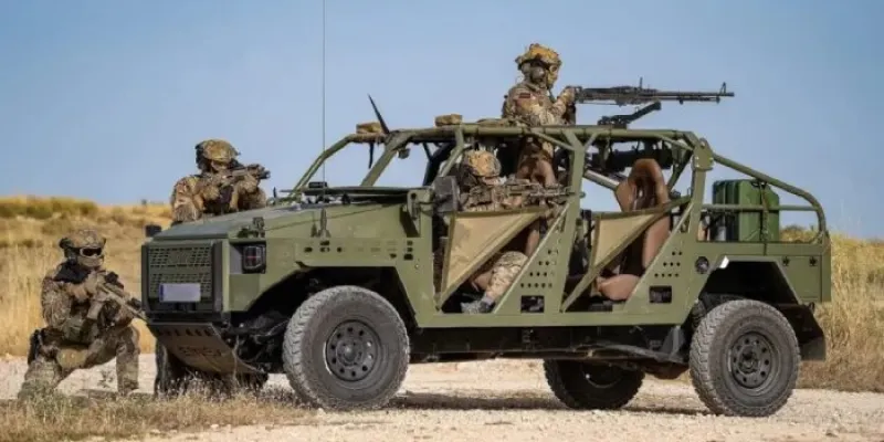 Imagen de archivo de un contingente de las fuerzas especiales