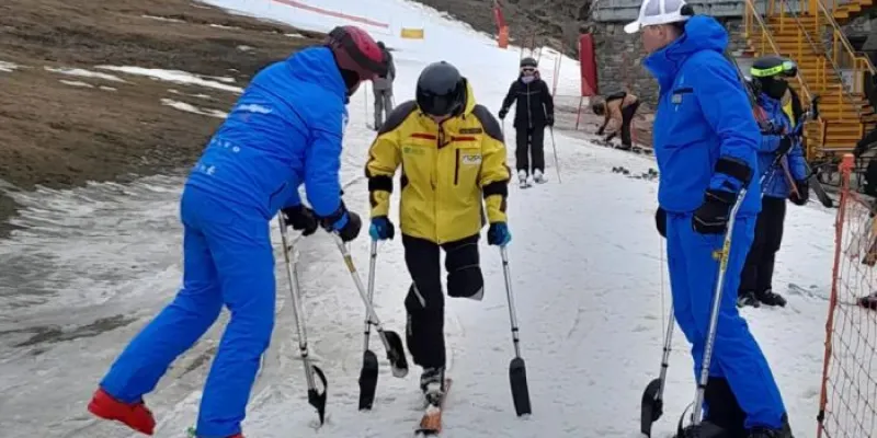 Esquí adaptado en Formigal