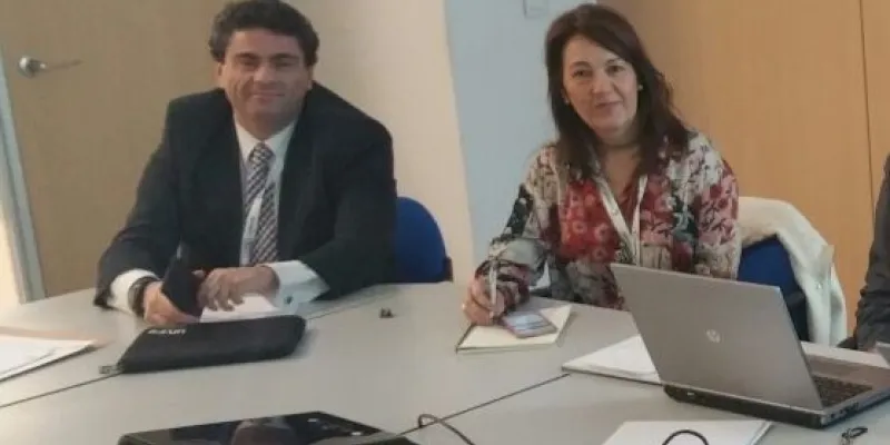 Alvaro Lavandeira (presidente) y Esther Sabando (directora) IFSASALUD