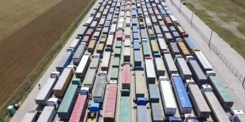 Atascos en el Eurotúnel