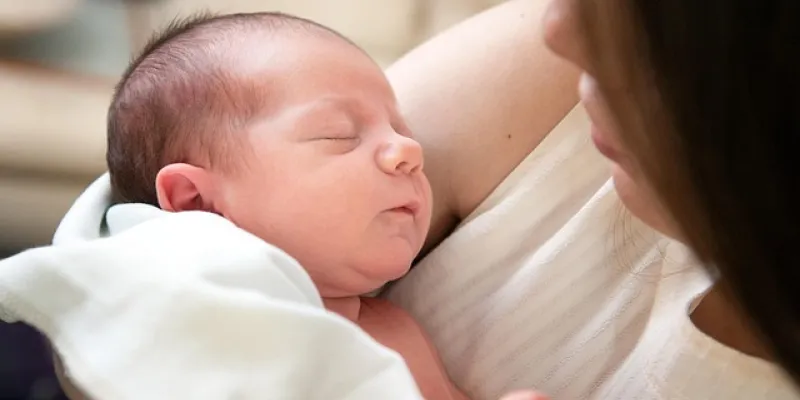 Madre con su bebé