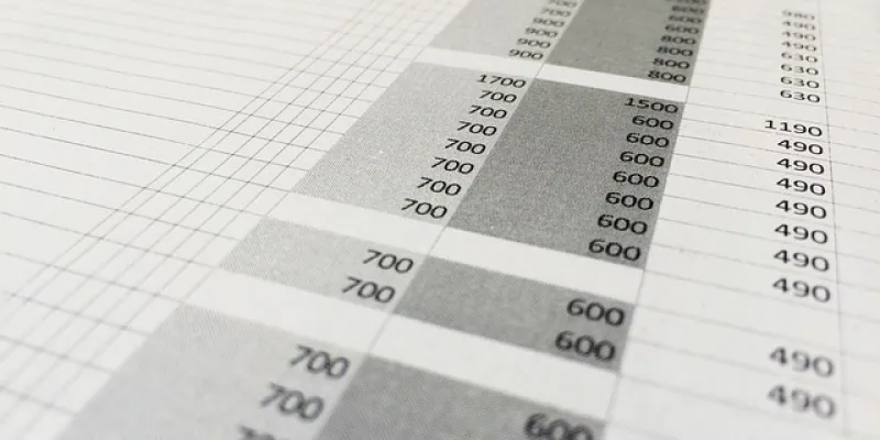 Tabla de excel