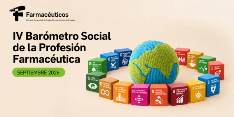 Cartel sobre el IV Barómetro Social del Cgcof 