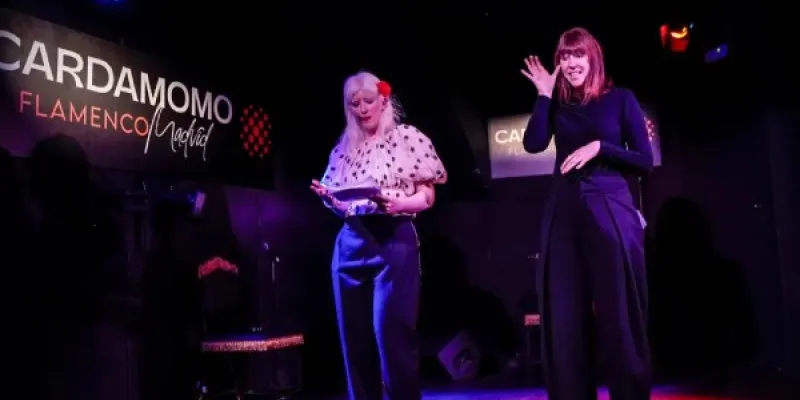 Presentación en el Tablao Cardamomo de 'Flamenco sin Fronteras'
