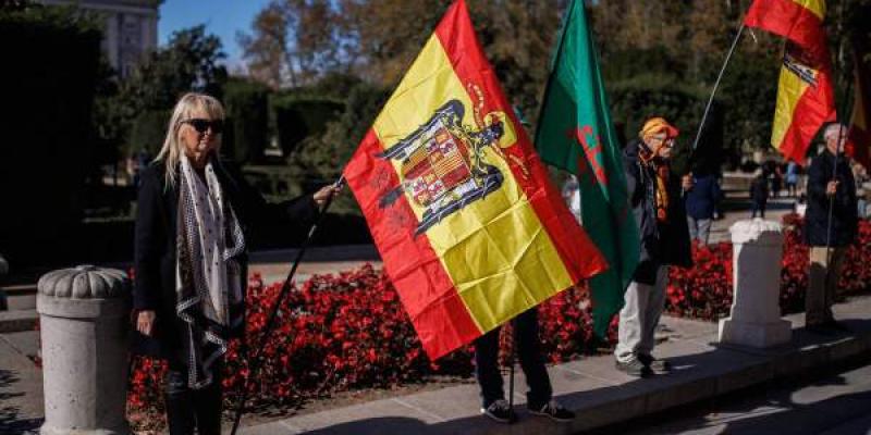 Acto para conmemorar a Francisco Franco en Madrid, el 20 de noviembre de 2022. 