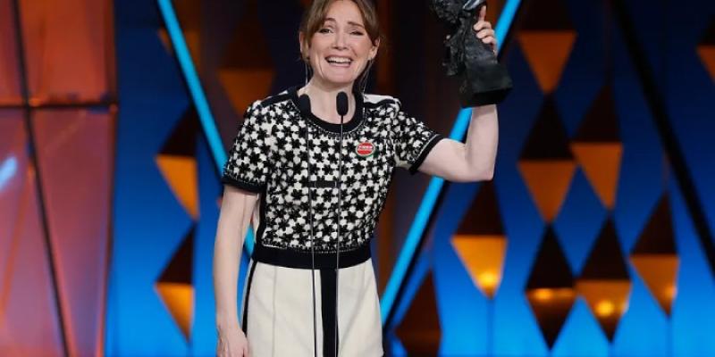 Nagore Aramburu, ganadora del Goya a Mejor Actriz de Reparto por 'Los domingos'