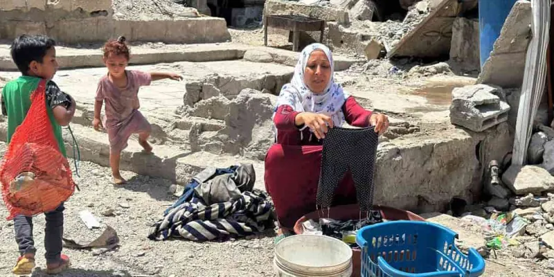 Brote de polio en Gaza
