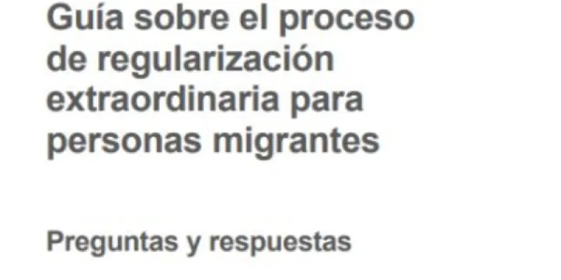 Accesibilidad para los materiales de la regularización de migrantes