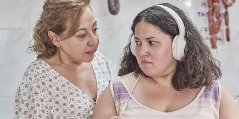 Carmen Machi y Laura Galán en "Cerdita". 
