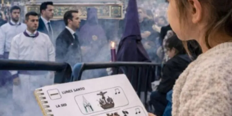 Guía accesible para las personas con autismo en la Semana Santa de Jerez