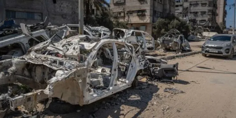 Buena parte de Gaza se encuentra en ruinas.