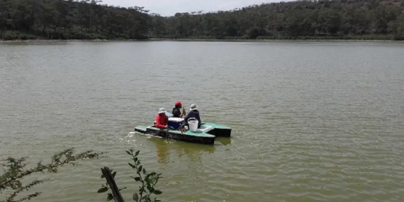 Así es el lago que contiene metano en grandes cantidades
