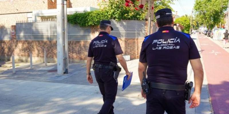 Policía en Las Rozas
