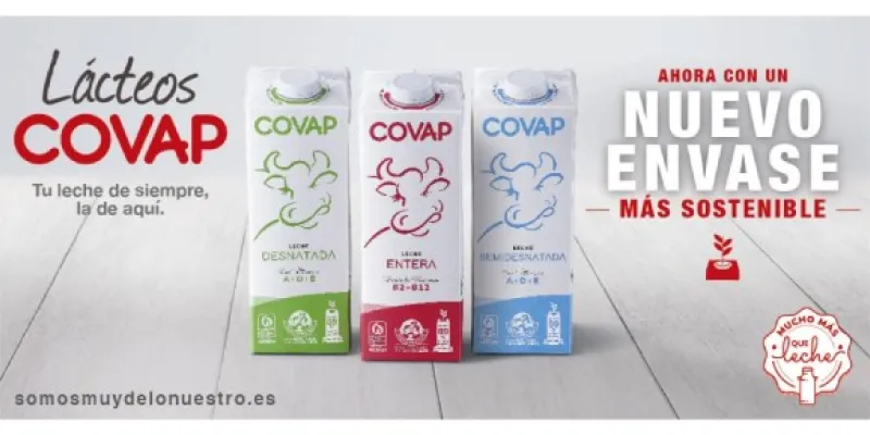 La leche COVAP, destaca por su sostenibilidad