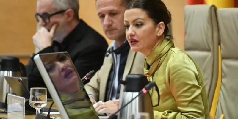 La ministra de Infancia y Juventud,  en el Congreso de los Diputados 