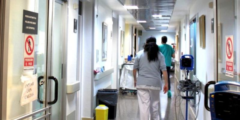 sanitaria en un hospital