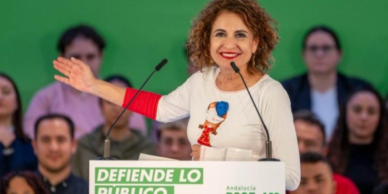 La vicepresidenta primera y ministra de Hacienda, María Jesús Montero
