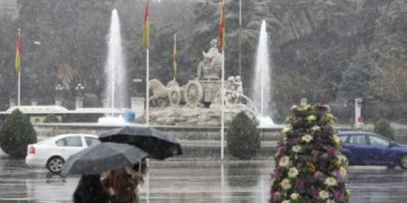Lluvias torrenciales en Madrid
