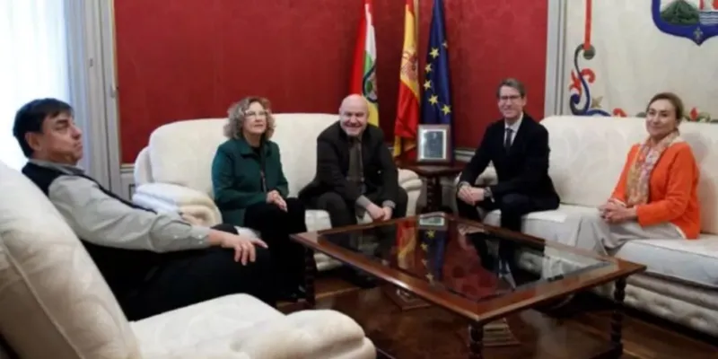 Reunión institucional en Logroño | Foto del Cermi