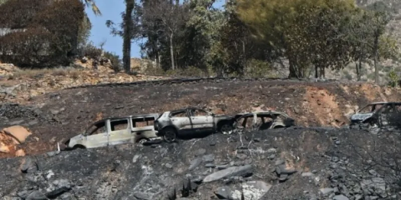 Incendio en Los Gallardos, Almería