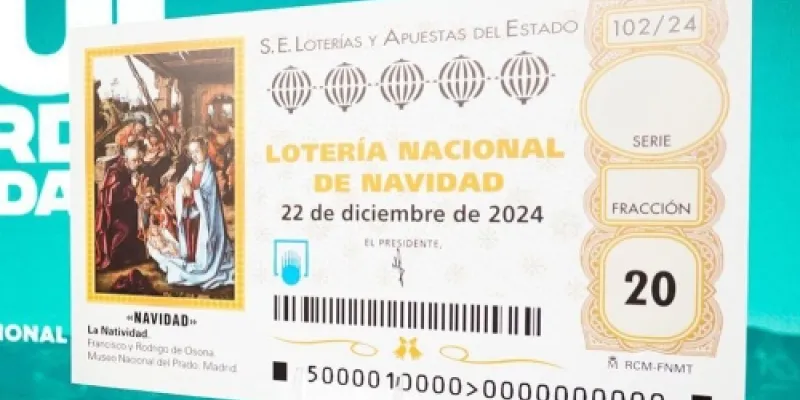 Décimo Lotería de Navidad 2024