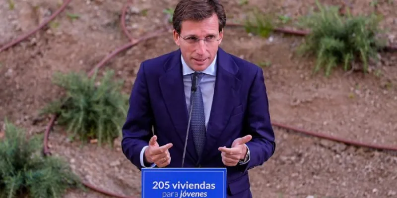 Almeida durante el acto 