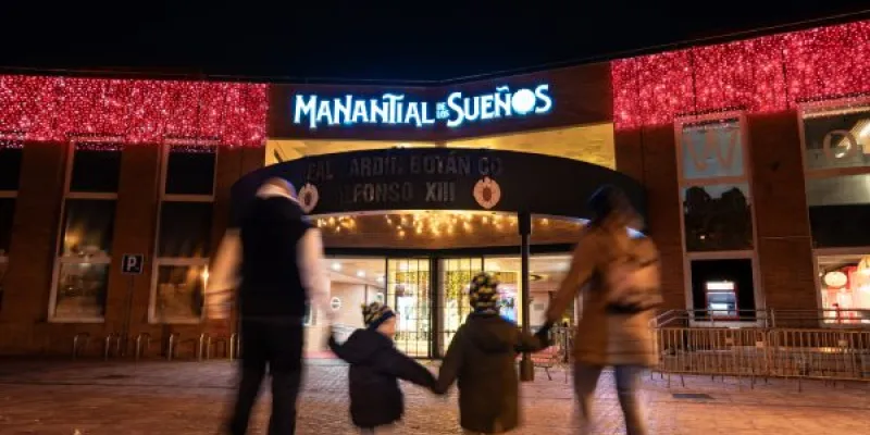Entrada a El Manantial de los Sueños