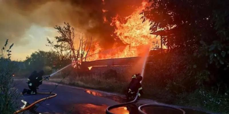 Ataque aéreo a Ucrania 