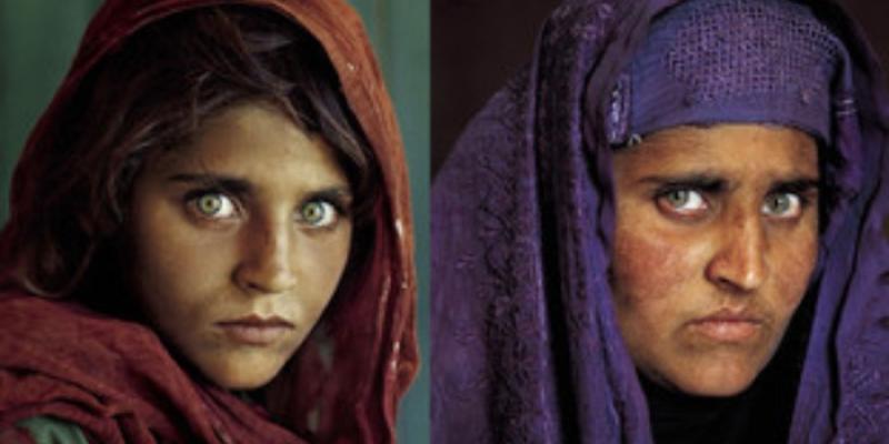 Niña afgana de Steve McCurry 