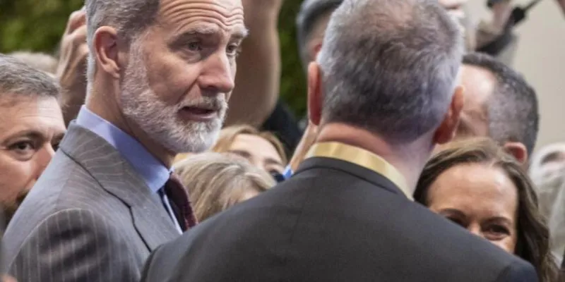 Felipe VI en la inauguración de FITUR 2025.