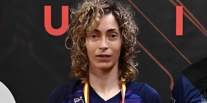 Myriam Maroto, jugadora de tenis de mesa con autismo