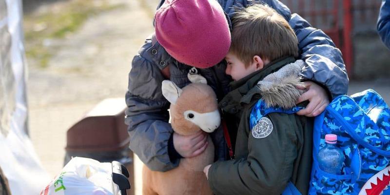 Ataques a los niños de Ucrania